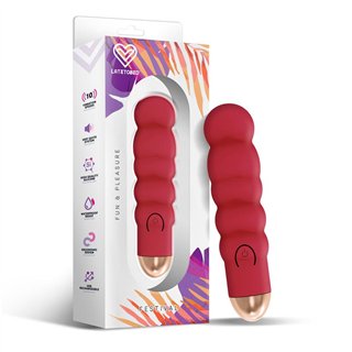 Ewon Stimulator 10 Speeds Rust Red - LTB-390 - Teknashop Ltd