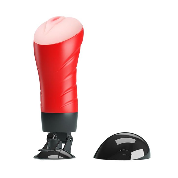 Male Masturbator with Voice and Vibration Vagina - BM-00900T46S - Teknashop Ltd