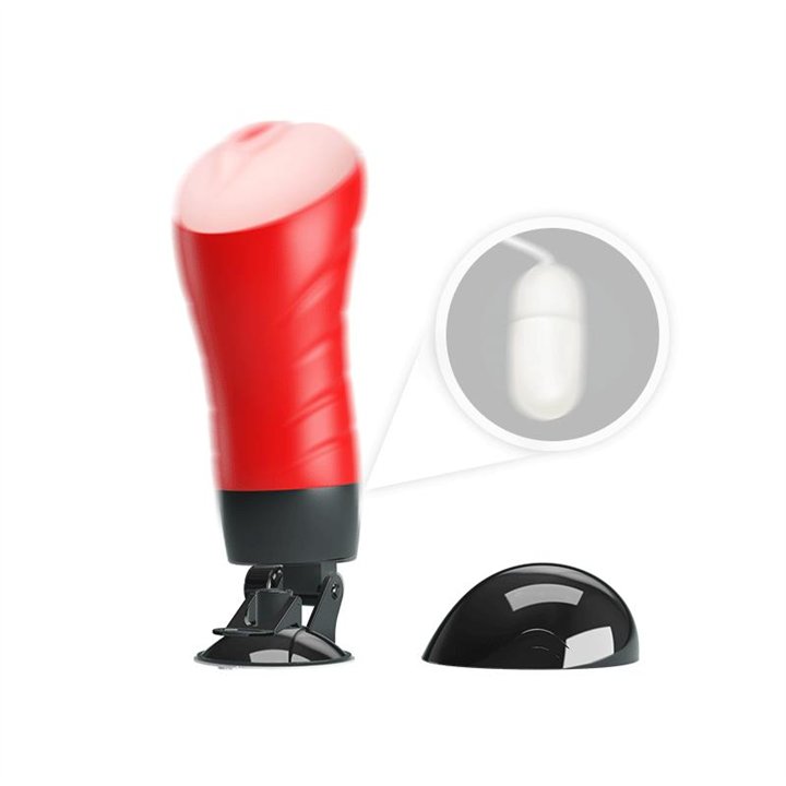 Male Masturbator with Voice and Vibration Vagina - BM-00900T46S - Teknashop Ltd