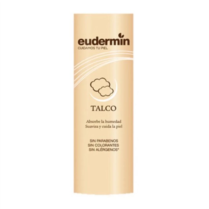 Eudermin Talc Without Allergens Without Parabens Without Coloring 200gr - unisex - Teknashop Ltd