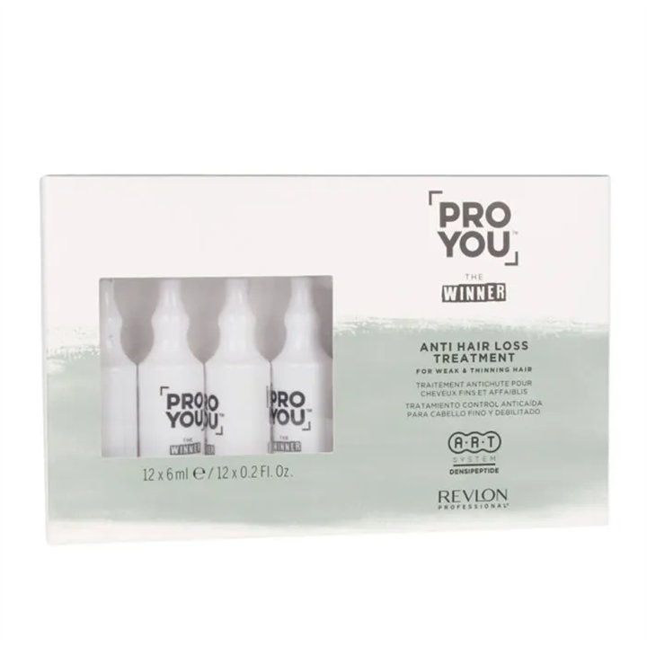 Revlon Proyou The Winner Anti Hair Loss Treatment 12x 6ml - unisex - Teknashop Ltd