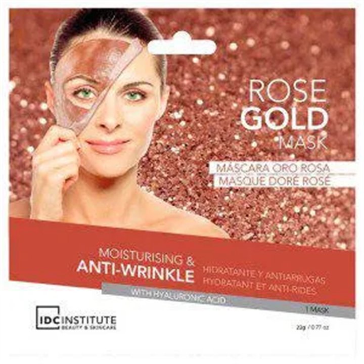 Idc Institute Idc Mascarilla Oro Rosa Hidratante Antiarrugas - unisex - Teknashop Ltd