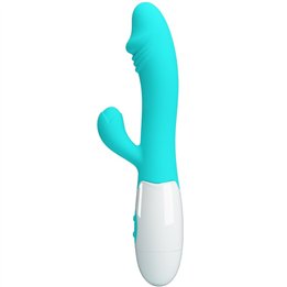 PRETTY LOVE - SNAPPY G-SPOT VIBRATOR AQUA GREEN - D-239765 - Teknashop Ltd