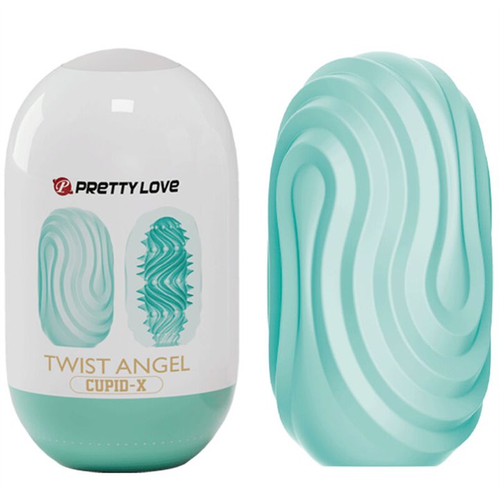 PRETTY LOVE - TWIST ANGEL CUPID MASTURBATOR EGG - D-236976 - Teknashop Ltd