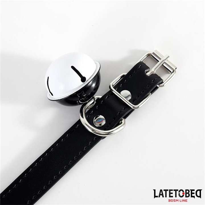 Collar with Bell Black Adjustable - 8436615007219 - Teknashop Ltd