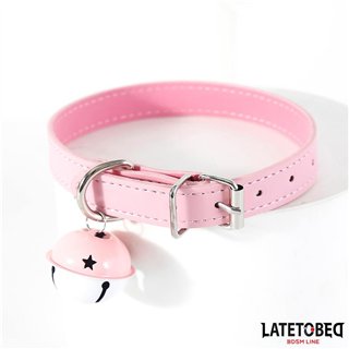 Collar with Bell Adjustable Pink - 8436615007172 - Teknashop Ltd