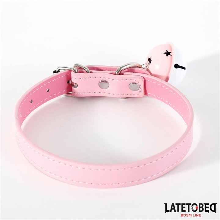 Collar with Bell Adjustable Pink - 8436615007172 - Teknashop Ltd