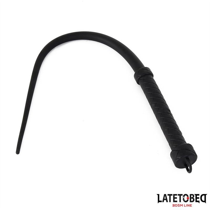 Silicone Whip Black 63.5cm - 8436615007127 - Teknashop Ltd
