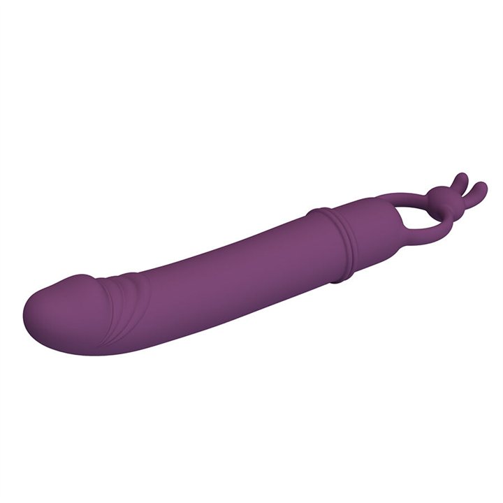 PRETTY LOVE - CORA VIBRATOR PENIS FORM WITH RESISTANCE RING - D-245229 - Teknashop Ltd