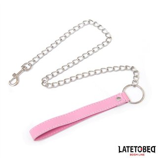 Metal Chain Leash  Pink 65cm - 8436615006908 - Teknashop Ltd