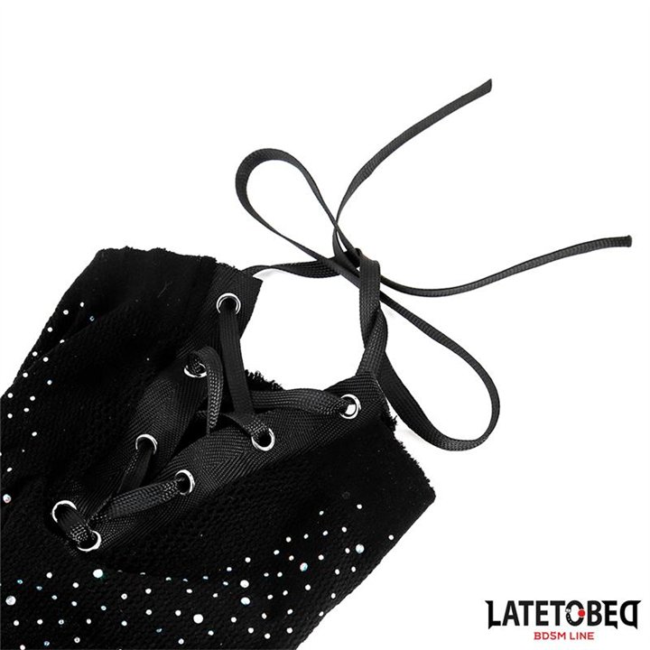 Lace Hood with Shiny Diamonds - 8436615007868 - Teknashop Ltd