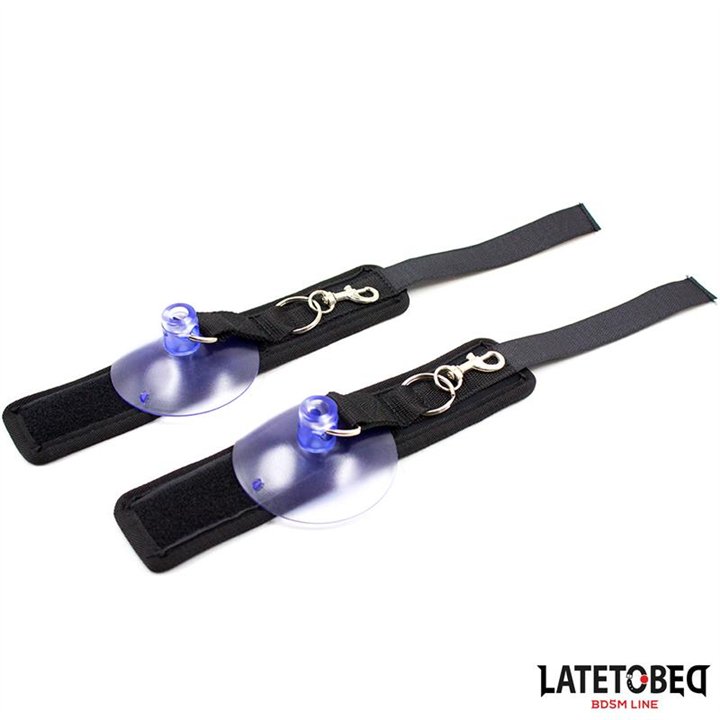 Suction Cup Wrist Restraints Adjustable - 8436615007851 - Teknashop Ltd