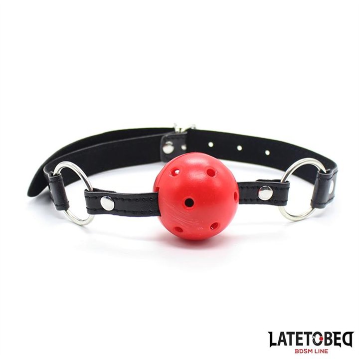 Hollow Hard Ball Gag - 8436615007844 - Teknashop Ltd
