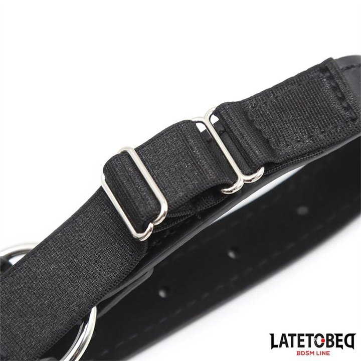 Head Harness with Ball Gag and Nose Hook - 8436615007820 - Teknashop Ltd
