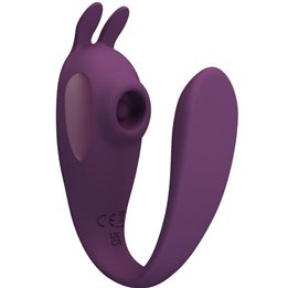 PRETTY LOVE - SHEY STIMULATOR & VIBRATOR FREE APP LONG DISTANCE PURPLE - D-241868 - Teknashop Ltd