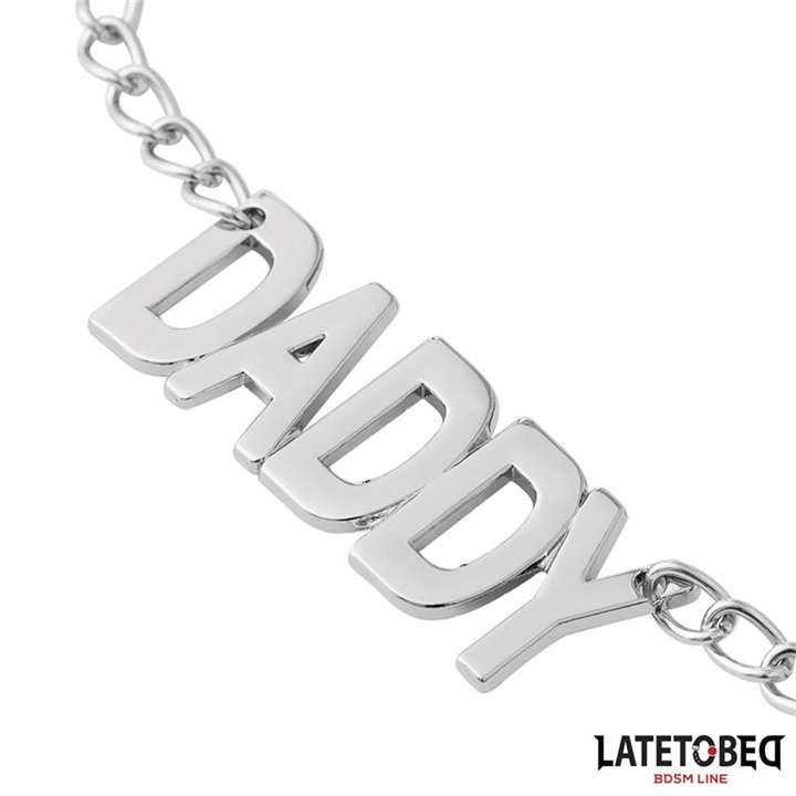 Nipple Clamps with Daddy Word Pendant - 8436615007639 - Teknashop Ltd