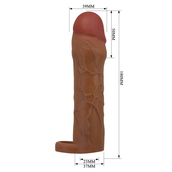 Hani Extended Penis Sleeve - BI-026255-1 - Teknashop Ltd