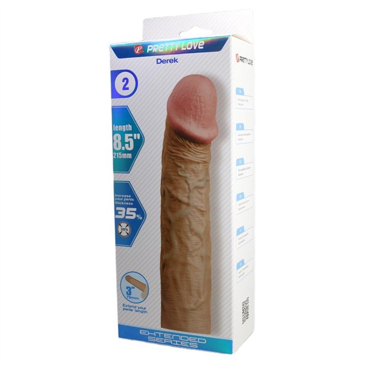 Derek Extended Penis Sleeve - BI-026269 - Teknashop Ltd