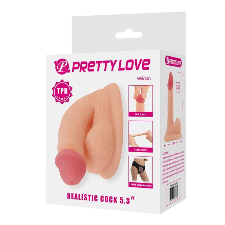 Wildon Realistic Dildo 13.5 cm - BW-008135N - Teknashop Ltd
