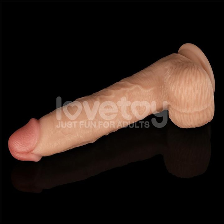 Power Basics Dildo with Vibration 9.5 - LO-LV111205 - Teknashop Ltd