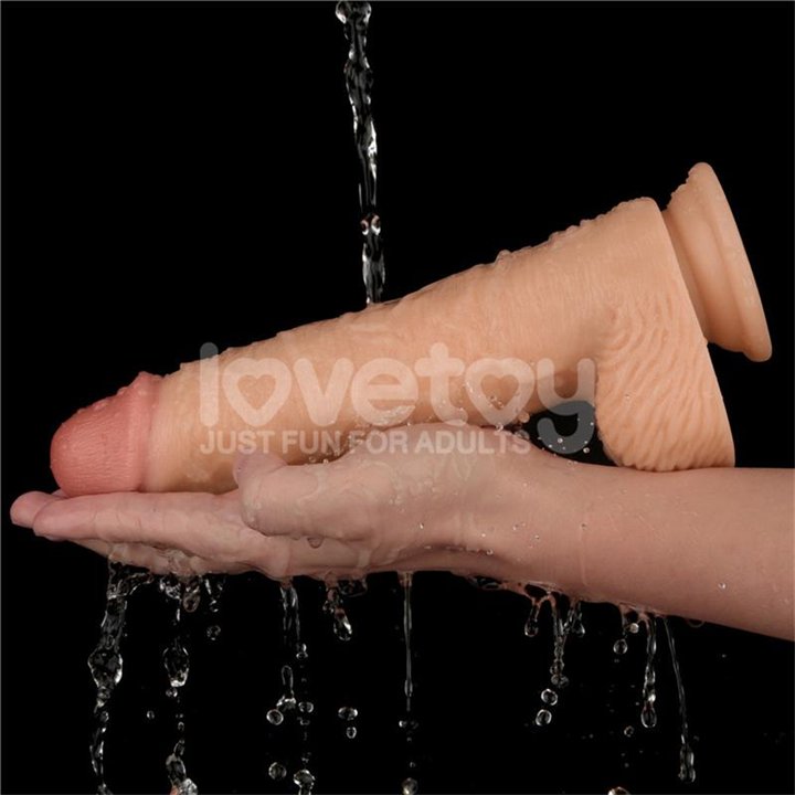 Power Basics Dildo with Vibration 9.5 - LO-LV111205 - Teknashop Ltd