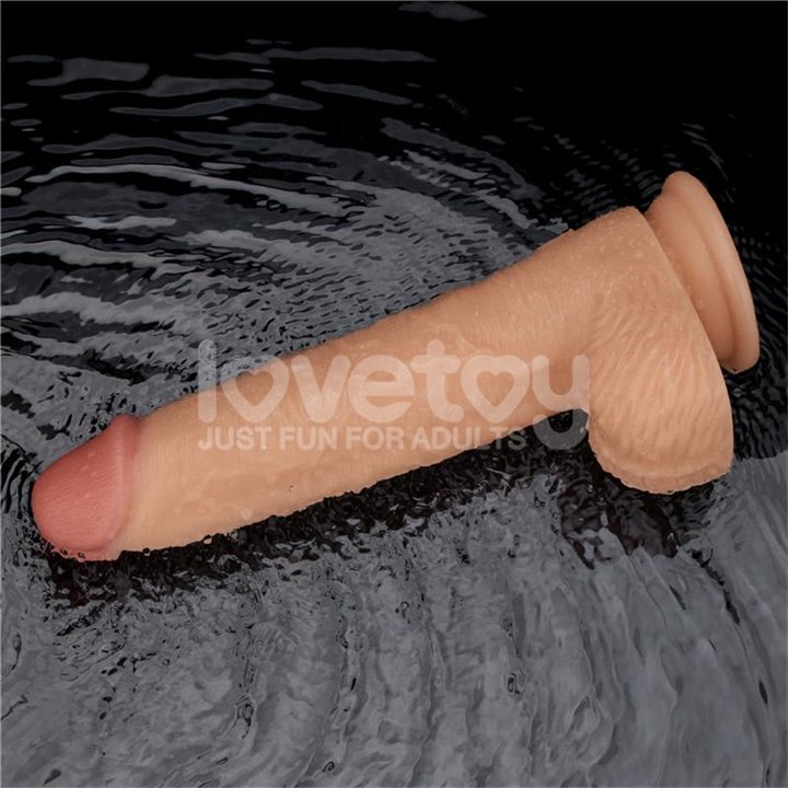 Power Basics Dildo with Vibration 9.5 - LO-LV111205 - Teknashop Ltd