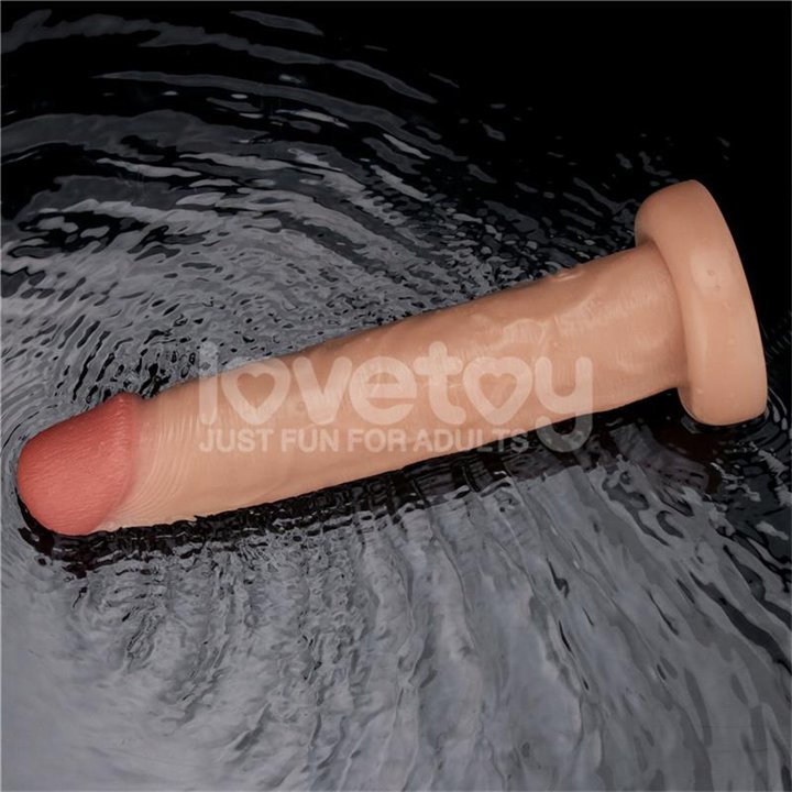 Power Basics Dildo with Vibration 10 - LO-LV111206 - Teknashop Ltd