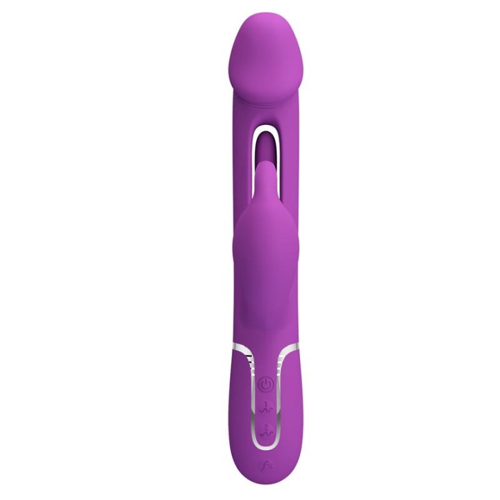 Kampas Vibrator With Licking Lilac - BW-500025-3 - Teknashop Ltd