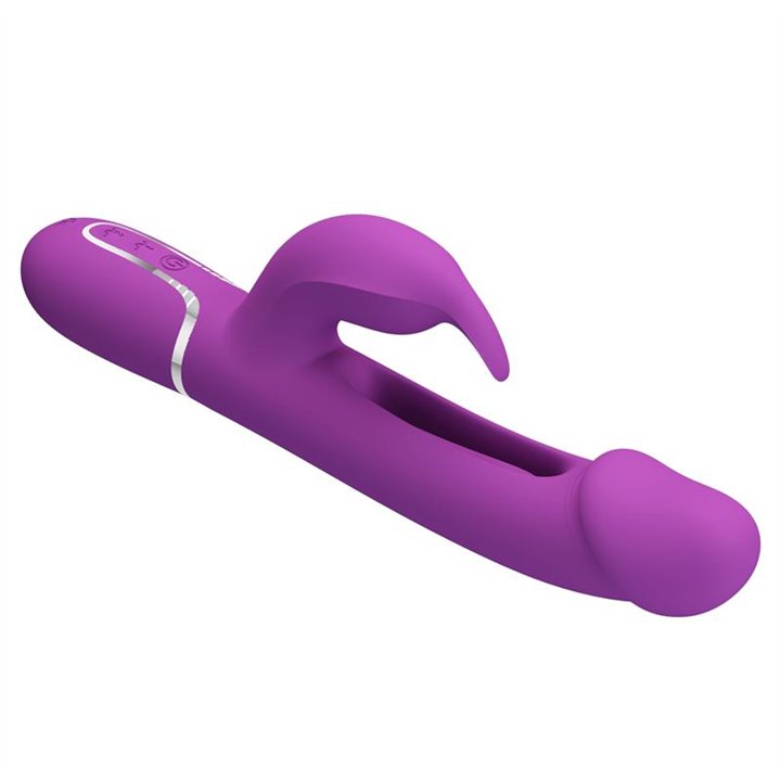 Kampas Vibrator With Licking Lilac - BW-500025-3 - Teknashop Ltd