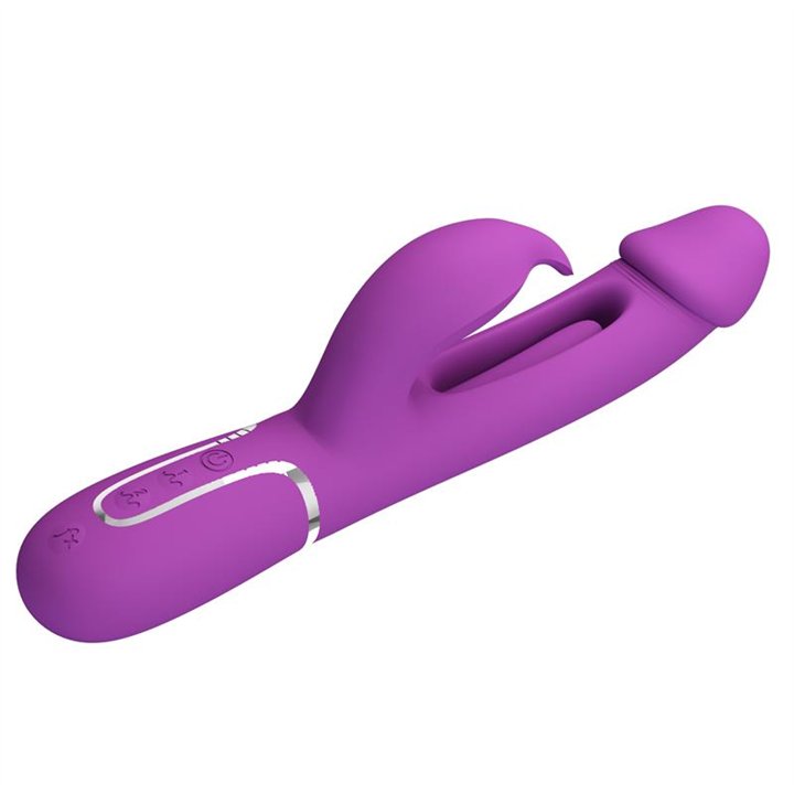 Kampas Vibrator With Licking Lilac - BW-500025-3 - Teknashop Ltd