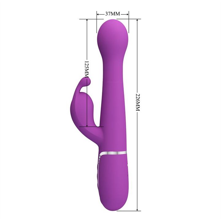 Dejon Vibrator Thrusting and Rotation Twinkled - BW-500014-3 - Teknashop Ltd