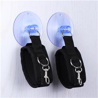 Adjustable Anklecuffs with Suction Cups - 8436615000296 - Teknashop Ltd