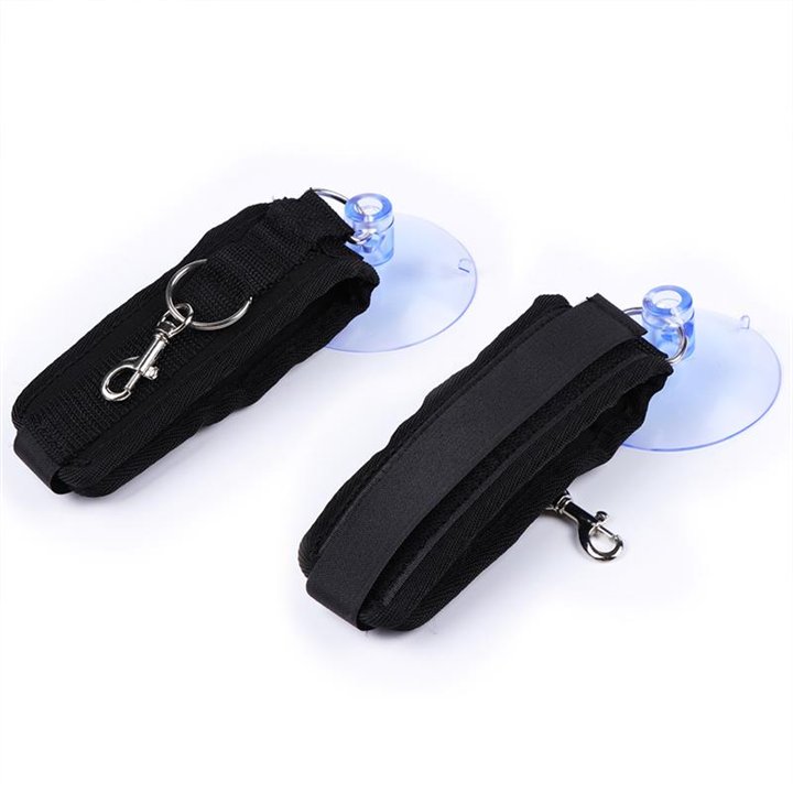 Adjustable Anklecuffs with Suction Cups - 8436615000296 - Teknashop Ltd