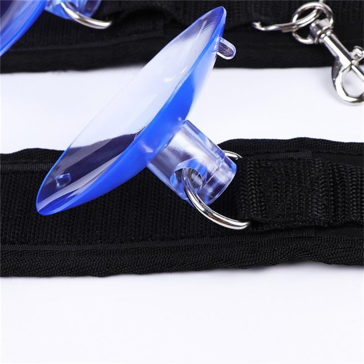 Adjustable Anklecuffs with Suction Cups - 8436615000296 - Teknashop Ltd