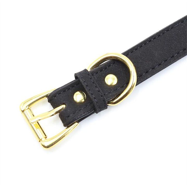 Collar with Bow and Rattle 44 cm Black/Red - 843658379340 - Teknashop Ltd