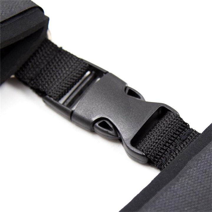 Neoprene Handcuffs with Veldro Black - 843658379464 - Teknashop Ltd