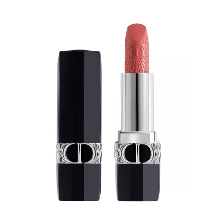 Christian Dior, Dior Rouge, Satin Finish, Cream Lipstick, 471, Enchanted Pink, 3.5 g - Teknashop Ltd