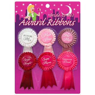Bride To Be Award Ribbons - NV.S17 - Teknashop Ltd