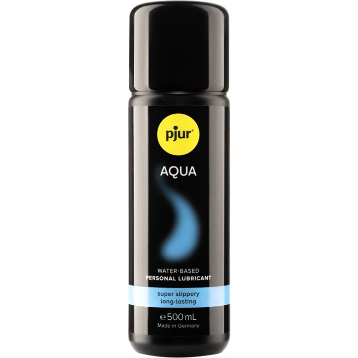 PJUR - AQUA WATER-BASED LUBRICANT 500 ML - D-230442 - Teknashop Ltd
