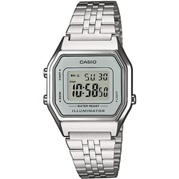 CASIO VINTAGE Mod. ICONIC SLIM DESIGN - SILVER - WW.LA680WEA-7EF - Teknashop Ltd