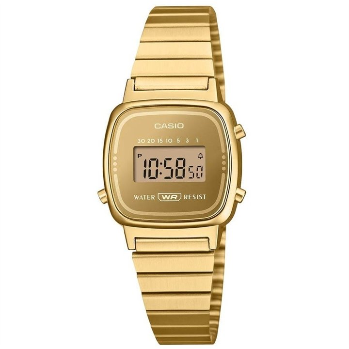 CASIO VINTAGE Mod. ICONIC MINI STEEL - GOLD - WW.LA670WEGS-9AEF - Teknashop Ltd