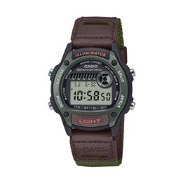 CASIO SPORT Mod. ILLUMINATOR SMALL WRIST 36.6mm case - GREEN - WW.W-220HF-3AVEF - Teknashop Ltd