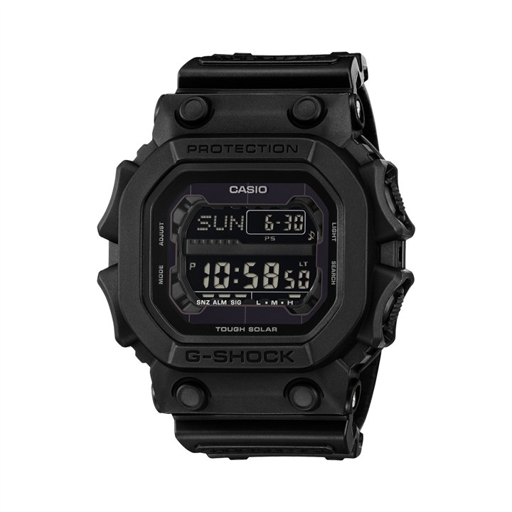 CASIO G-SHOCK Mod. THE KING XL - ALL BLACK - WHITE BACKLIGHT - WW.GX-56UBB-1ER - Teknashop Ltd