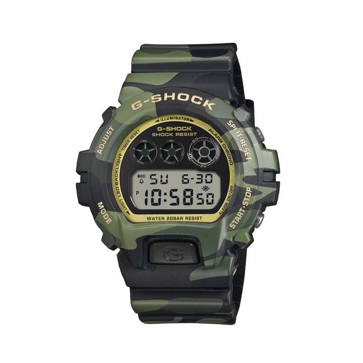 CASIO G-SHOCK Mod. BOLD - CAMO AND GOLD SERIE - WW.DW-6900CMG-3ER - Teknashop Ltd