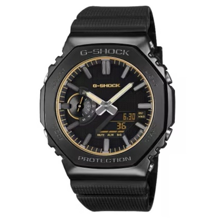 CASIO G-SHOCK Mod. OAK - LUXE BLACK SERIE - WW.GM-2100LXB-1A9ER - Teknashop Ltd