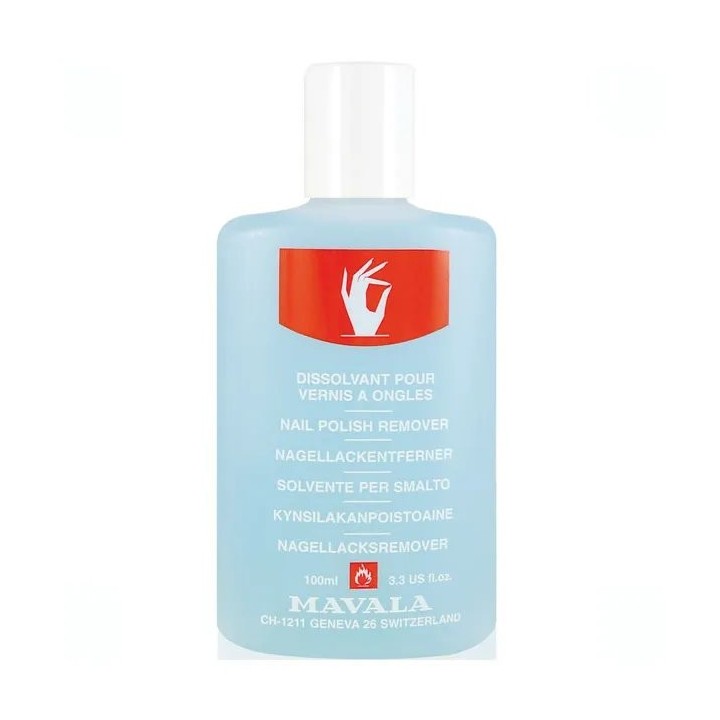 Mavala Nail Polish Remover Blue 100ml - unisex - Teknashop Ltd
