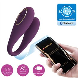 PRETTY LOVE - AUGUST REMOTE GLOBAL DOUBLE PLEASURE VIBRATOR - D-238747 - Teknashop Ltd