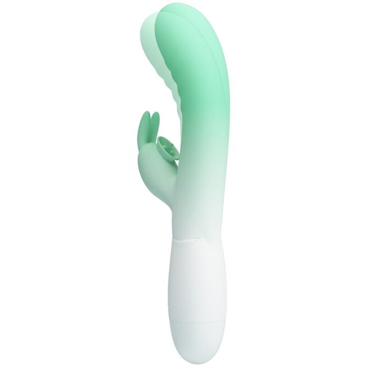 PRETTY LOVE - CERBERUS RABBIT VIBRATOR 3O VIBRATIONS GREEN - D-242486 - Teknashop Ltd