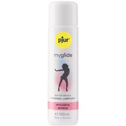 PJUR - MYGLIDE STIMULATING LUBRICANT WITH HEAT EFFECT 100 ML - D-201657 - Teknashop Ltd