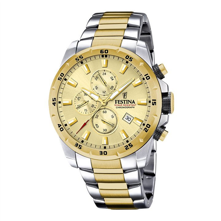 Festina Timeless F20562/1 Men's Watch Chronograph - F20562/1 - Teknashop Ltd
